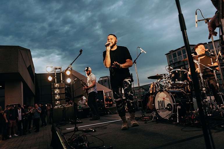 BMI Kicks Off Third Annual Rooftop On The Row Series with HARDY