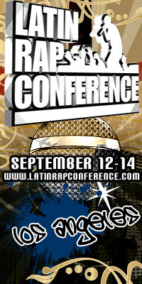 Latin Rap Conference Banner