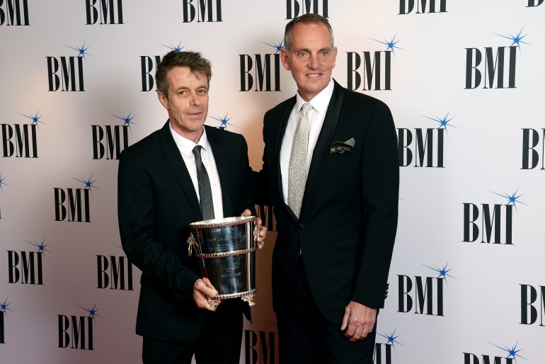 Pictured: BMI Icon Harry Gregson-Williams and BMI President & CEO Mike O'Neill