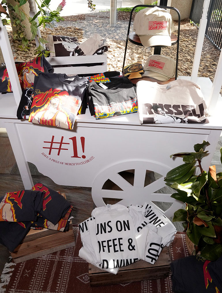 Russell Dickerson’s RUSSELLMANIA TOUR merchandise