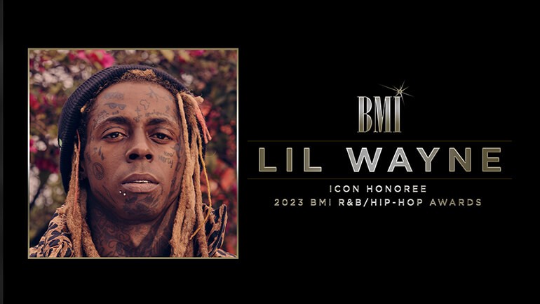 Lil Wayne To Be Named a BMI Icon at the 2023 BMI R&B/Hip-Hop